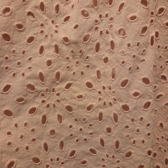 Pink Eyelet Ruffle Sleeve Top - Picture 3 of 8